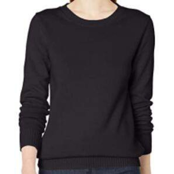 Women's 100% Cotton Crewneck Sweater