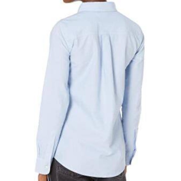 Women's Classic Fit Long Sleeve Button Down Oxford Shirt