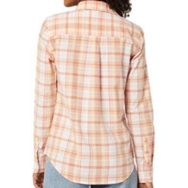 Women's Classic-Fit Long-Sleeve Button-Down Poplin Shirt